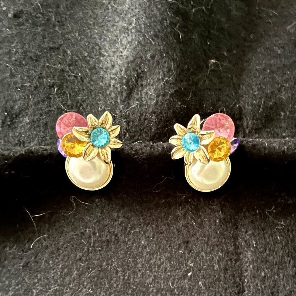 Retro 80’s Fun Funky Costume Clip Earrings - Picture 2 of 5